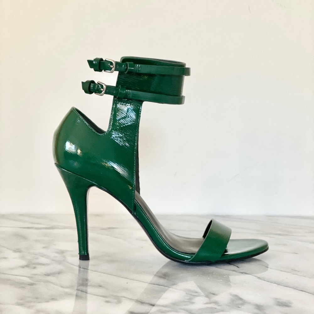 ALEXANDER WANG Johanna Patent Leather Sandals 5.5